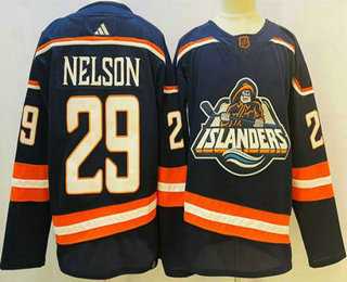 Men's New York Islanders #29 Brock Nelson Blue 2022 Reverse Retro Stitched Jersey,We sell and wholesale Men's New York Islanders #29 Brock Nelson Blue 2022 Reverse Retro Stitched Jersey on line form chian!